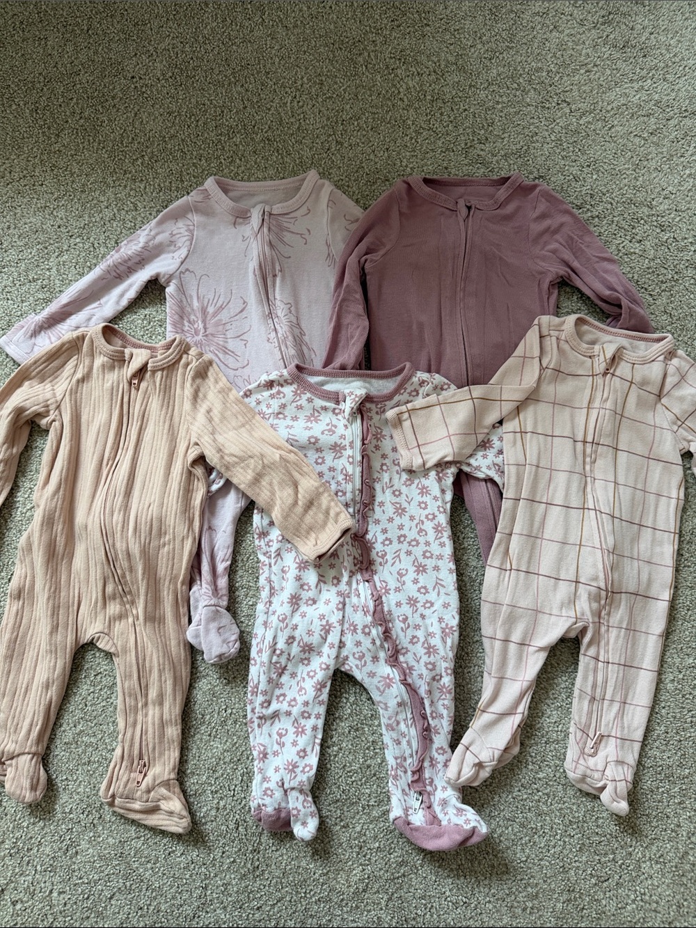 5 Target Cloud Island Newborn onesies